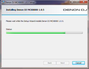 denondj mcx8000 driver install 4