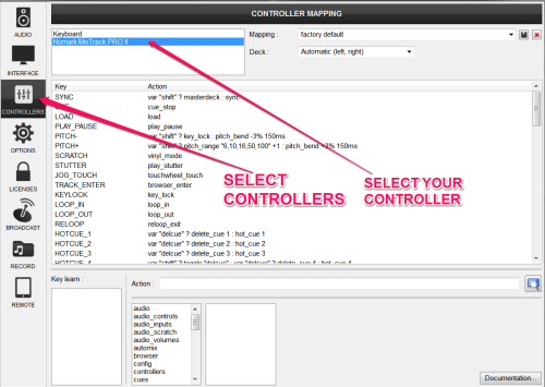 numark virtualdj8 controllers